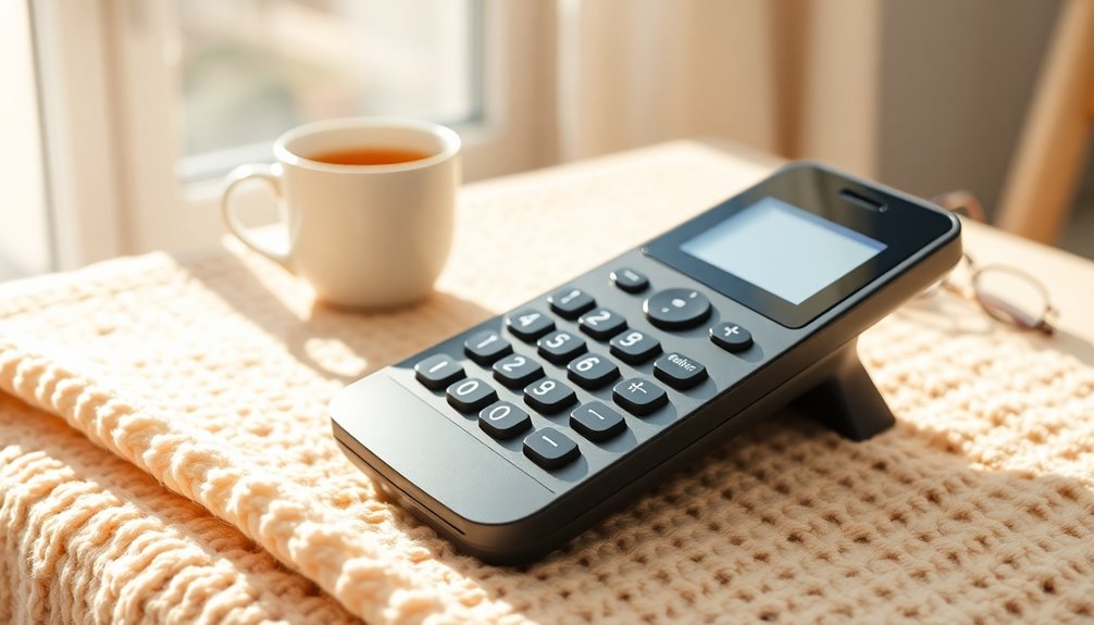 elderly friendly cordless phone features