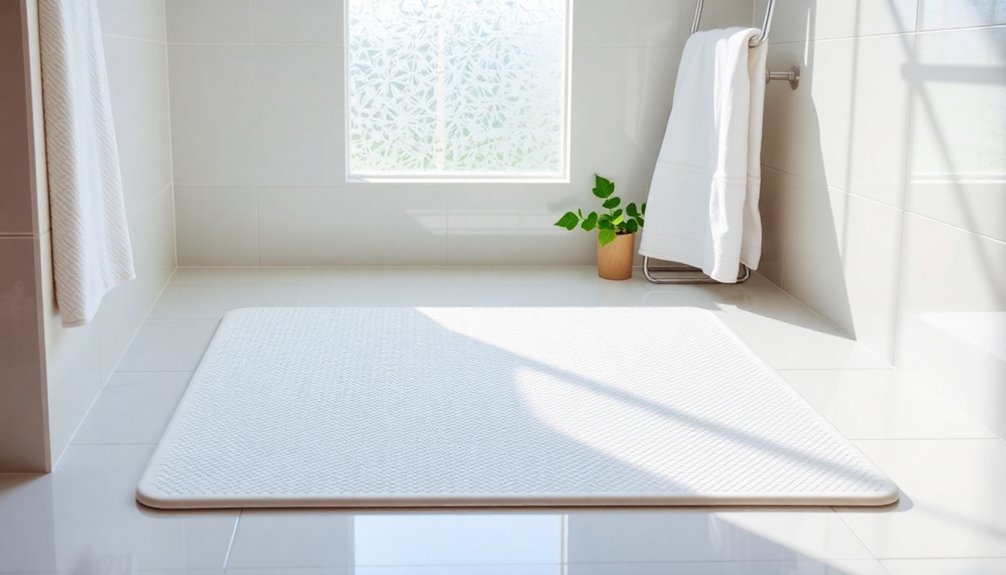 elderly non slip shower mat