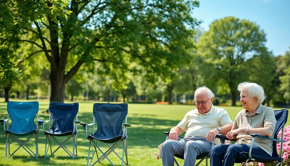 elderly portable chair selection