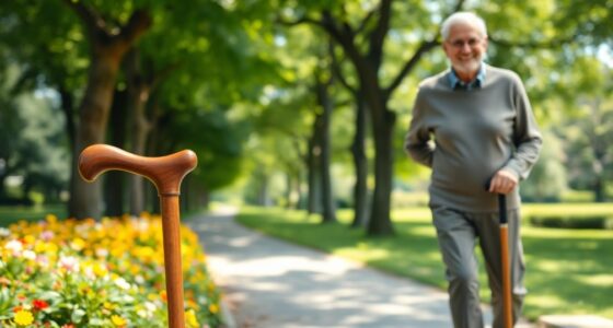 elderly walking sticks guide