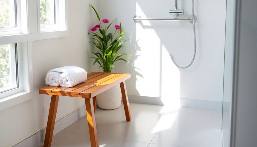 shower benches for elderly safety