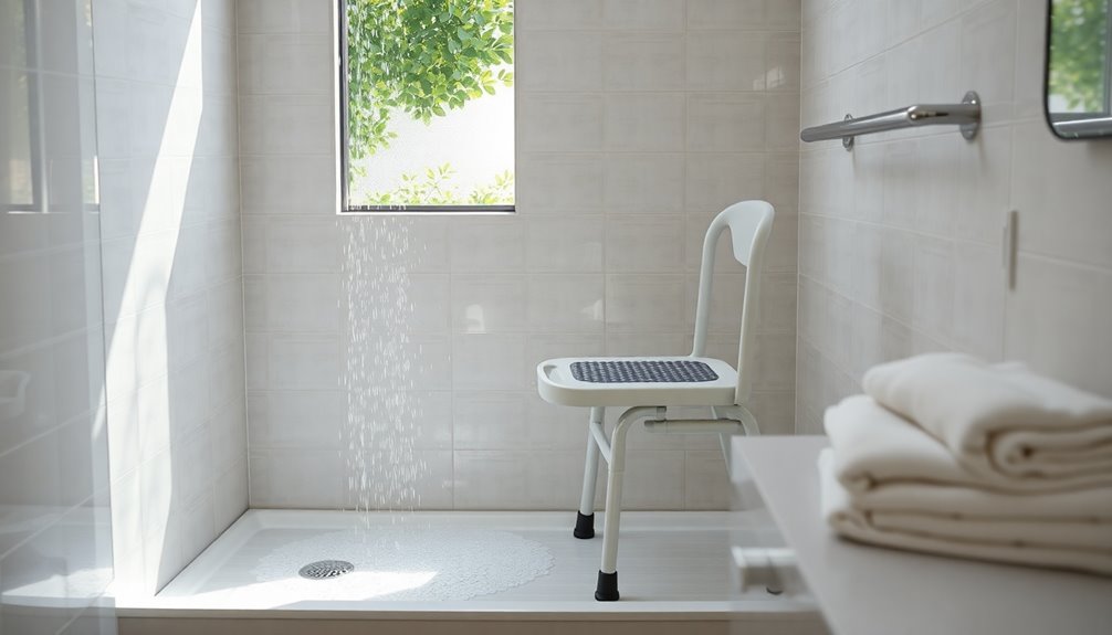 shower stool selection criteria