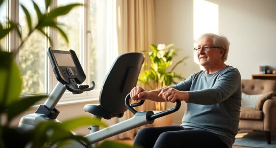 sitting exercise machines for seniors