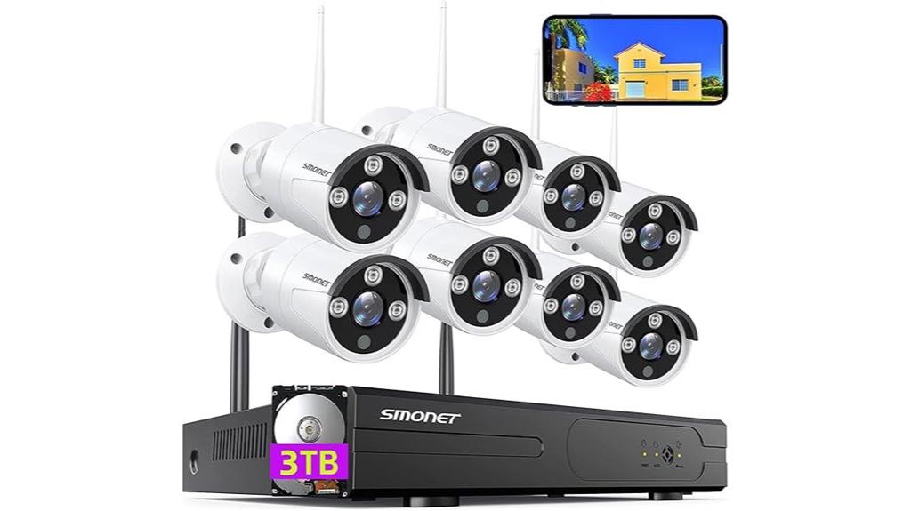 1080p 8 channel security