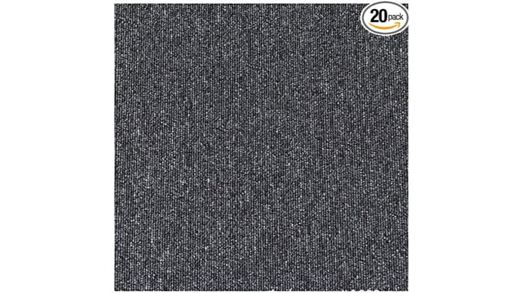20 piece carpet tile set