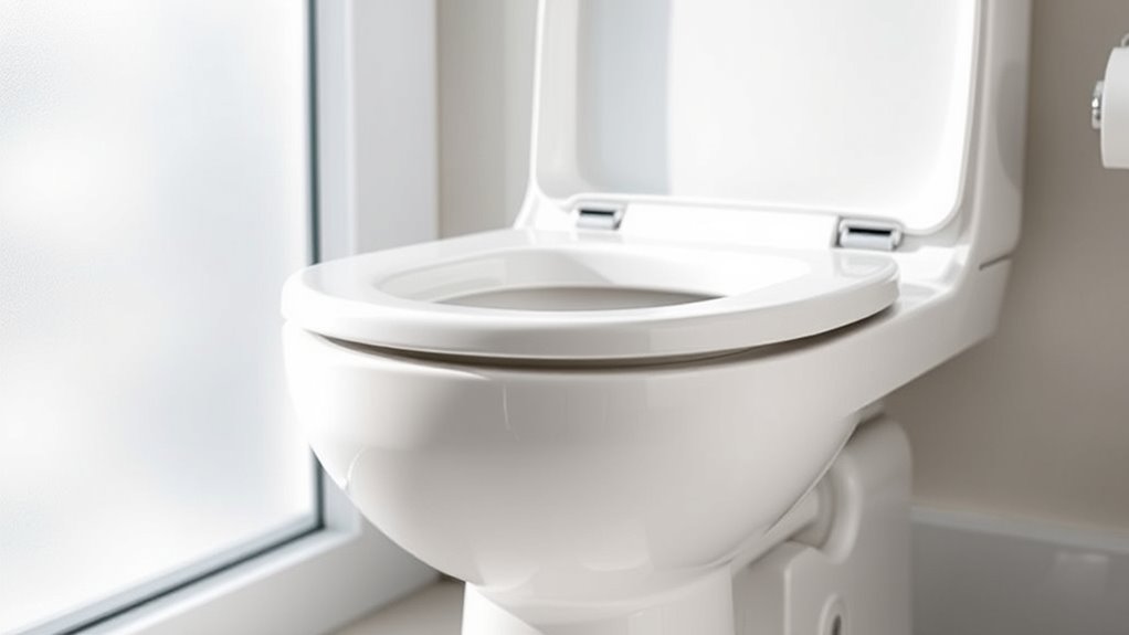 accessible ergonomic toilet features