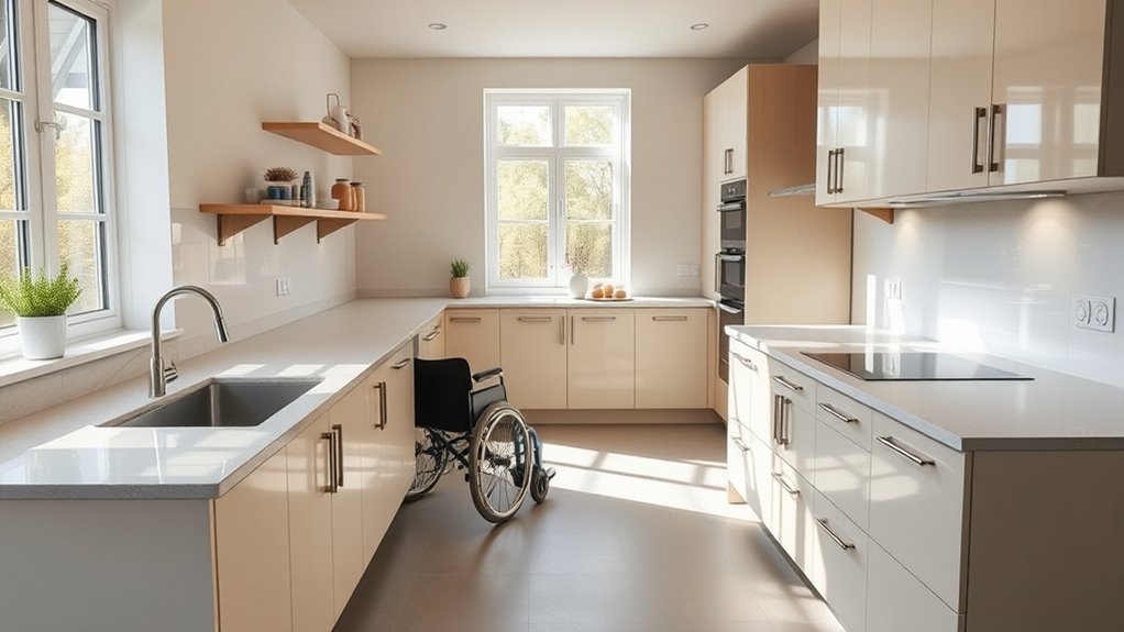 accessible safe adaptable kitchen