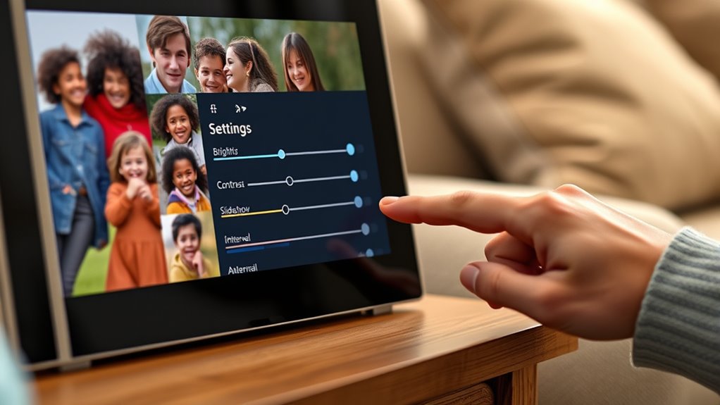 adjust enhance save settings