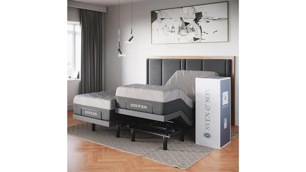 adjustable split king bed