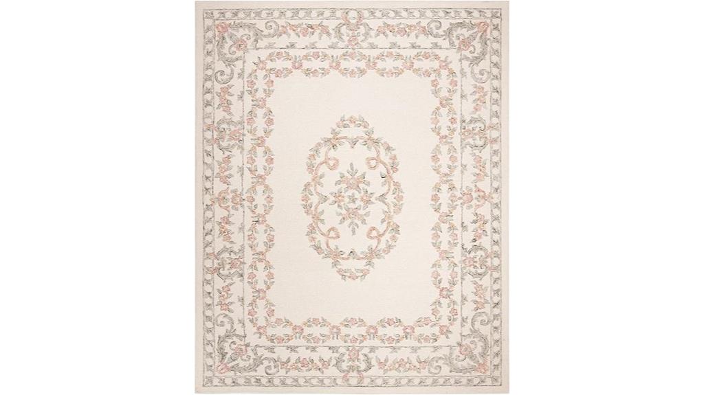 aubusson style area rug