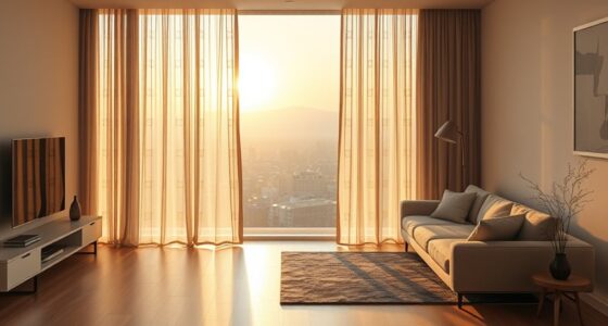 automated sunrise curtain opening