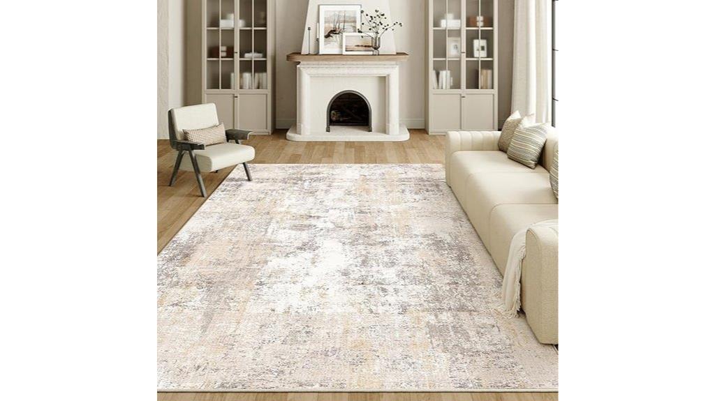 beige grey 8x10 rug