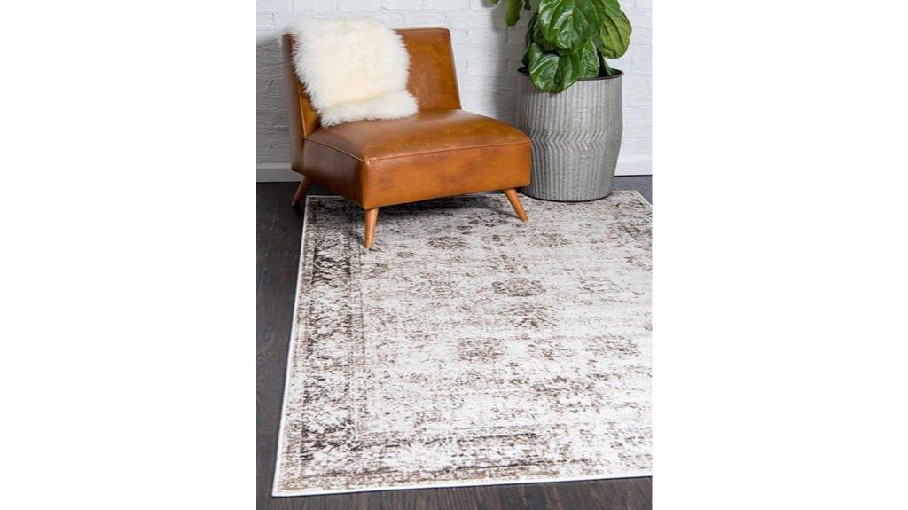 beige tan rectangular rug