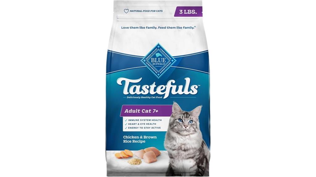blue buffalo mature cat food