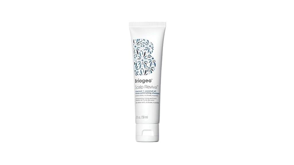 charcoal coconut exfoliating shampoo