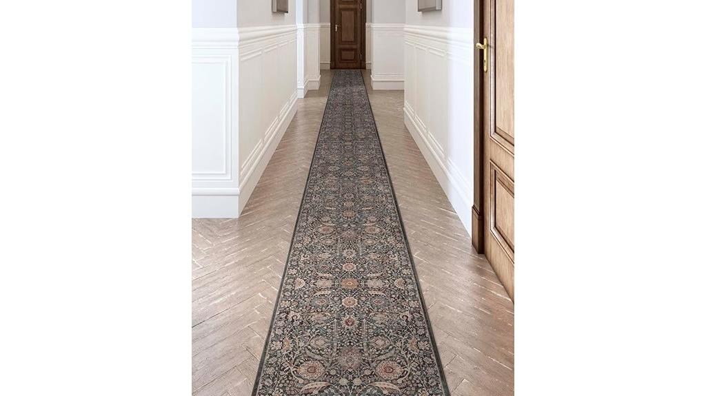 charcoal grey rug runner
