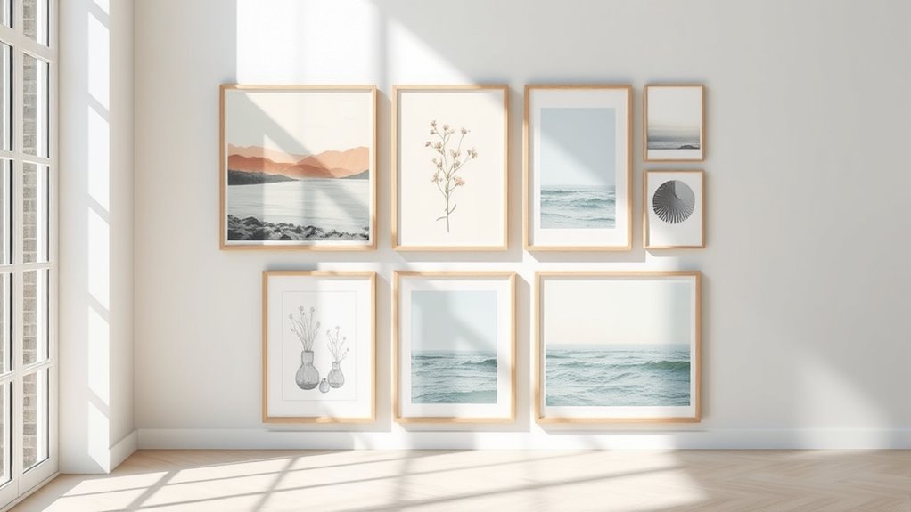 choose calming art themes