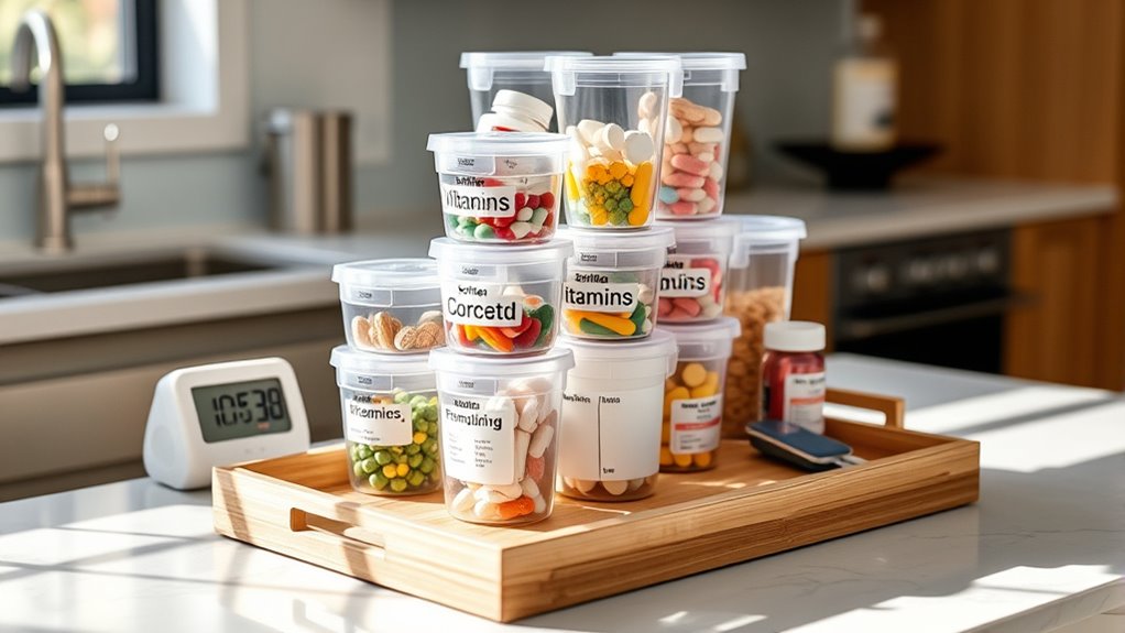 choose clear organized storage