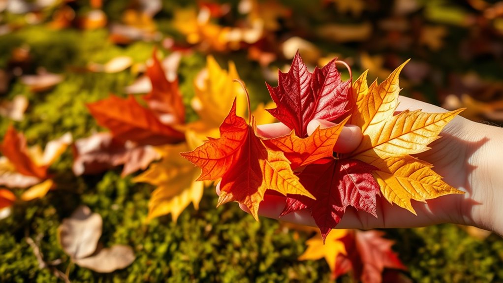 choose vibrant flat leaves