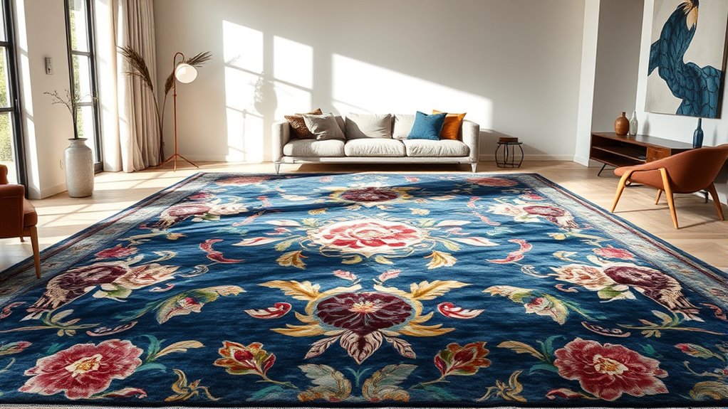 choosing authentic vintage silk rugs