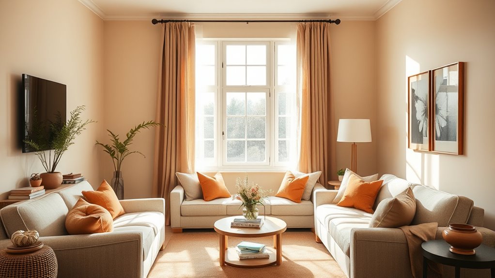 choosing warm neutral shades
