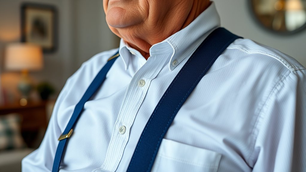 comfortable adjustable durable suspenders