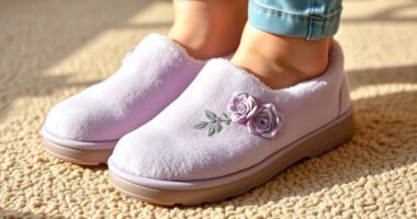 comfortable elderly slippers