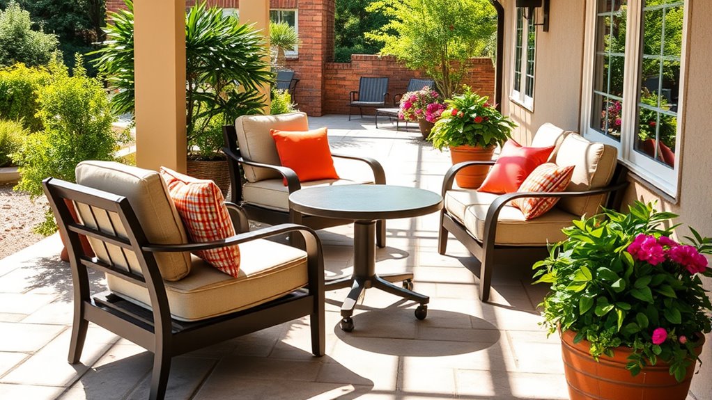comfortable stable accessible seating