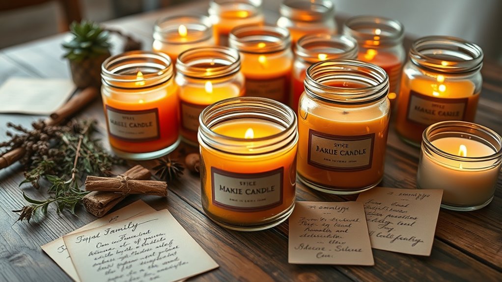 creating nostalgic handcrafted candles