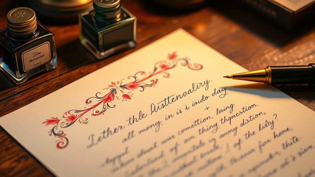 creative letter embellishment ideas