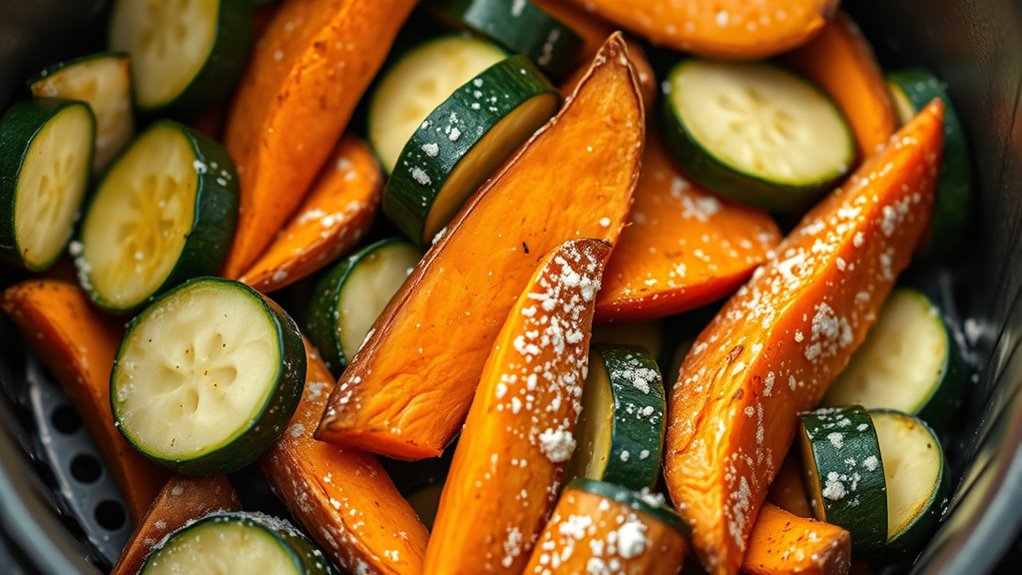 crispy oil free coating technique