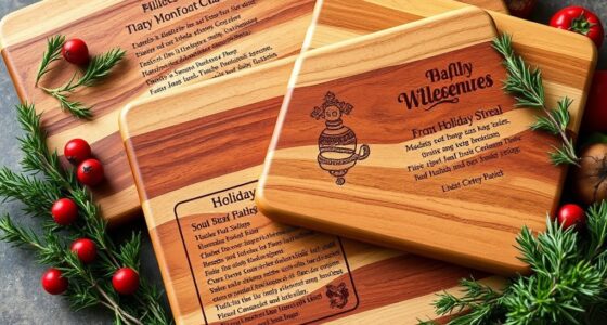 custom holiday cooking boards