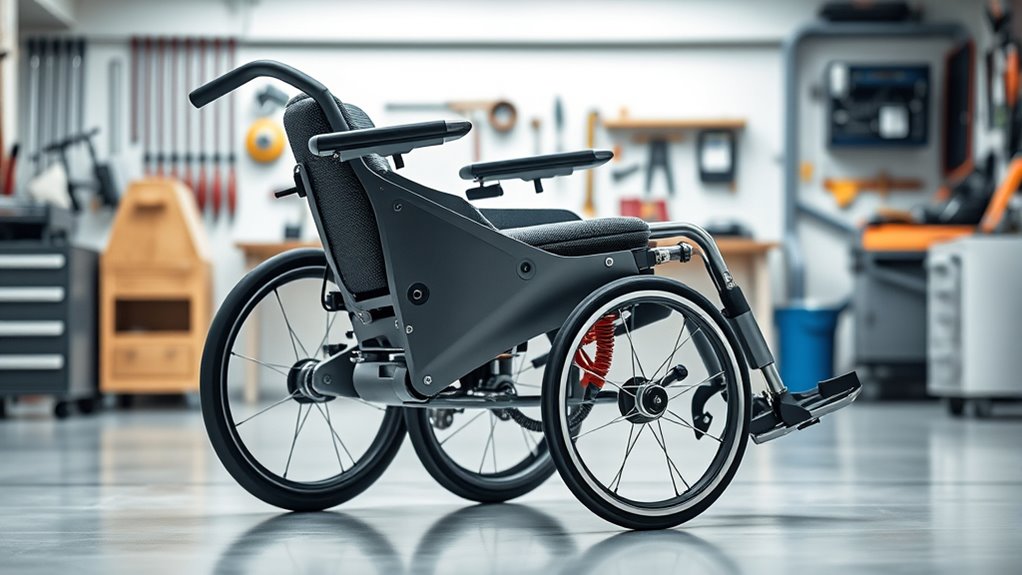 customizable modular wheelchair components