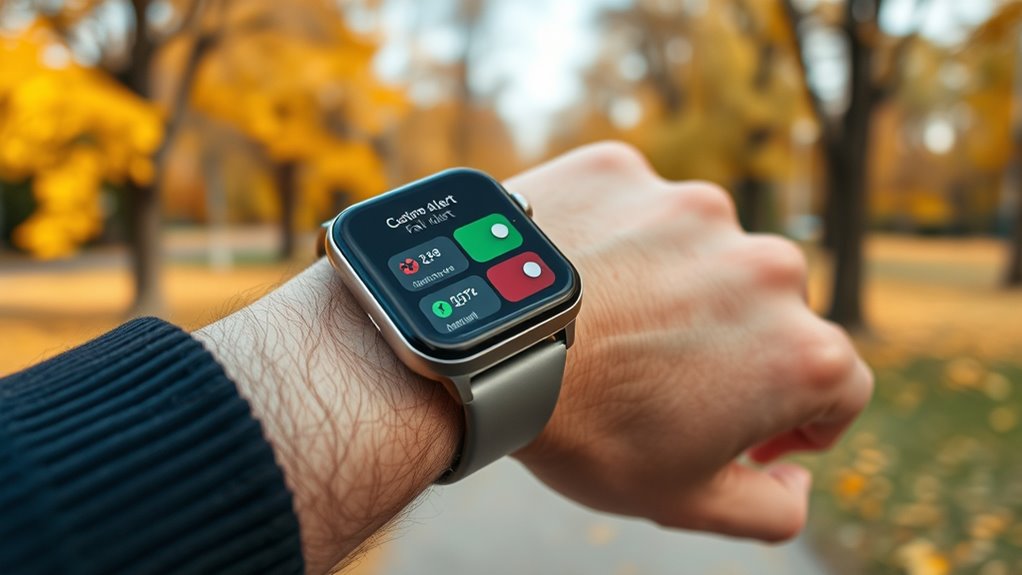 customize fall detection alerts