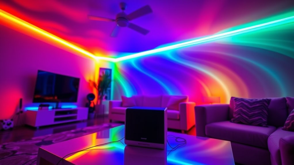 customize lights with music