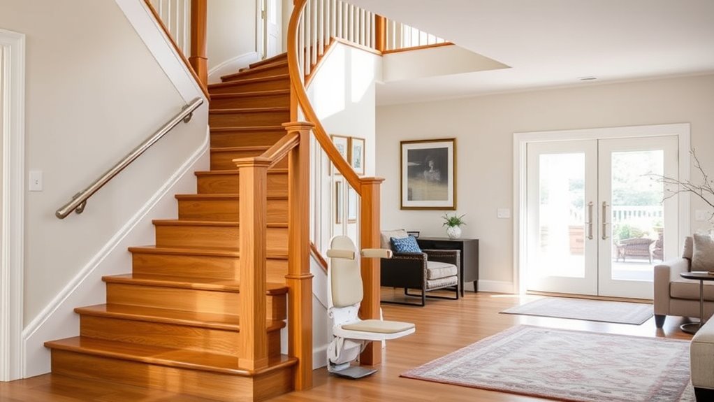 decor compatible stairlift design