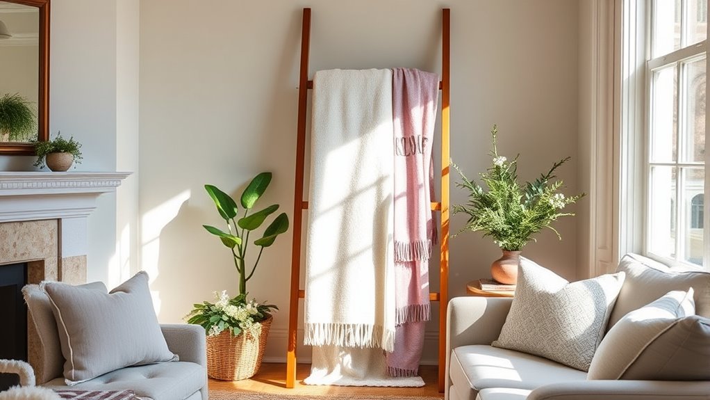 decorate with textures and seasonal decor