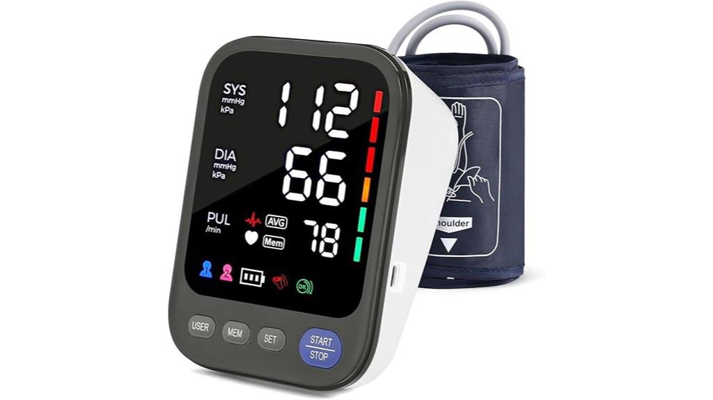 digital upper arm monitor