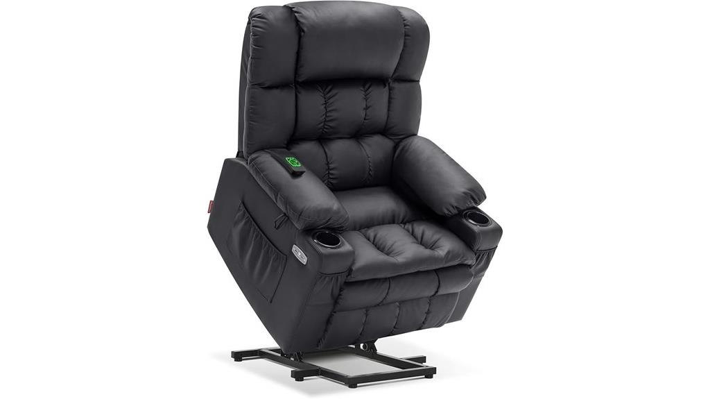 dual motor elderly recliner