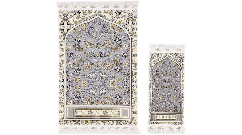 dual muslim prayer mats