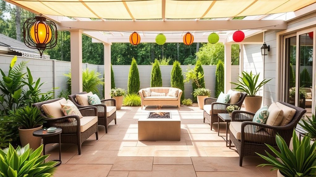durable low maintenance outdoor decor