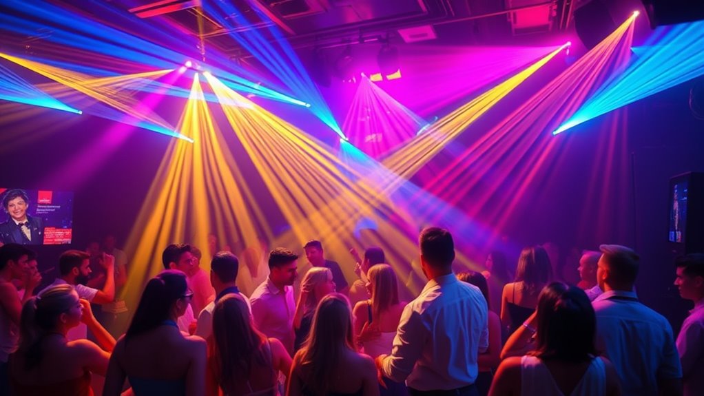 dynamic sound activated lighting effects