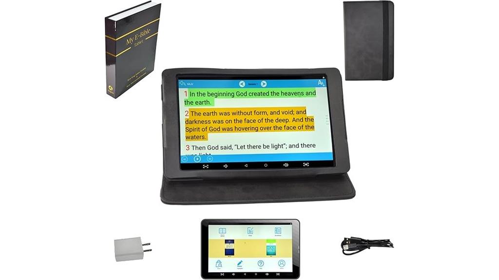 ebible 8 ereader audio