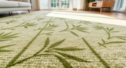 eco friendly bamboo silk rugs