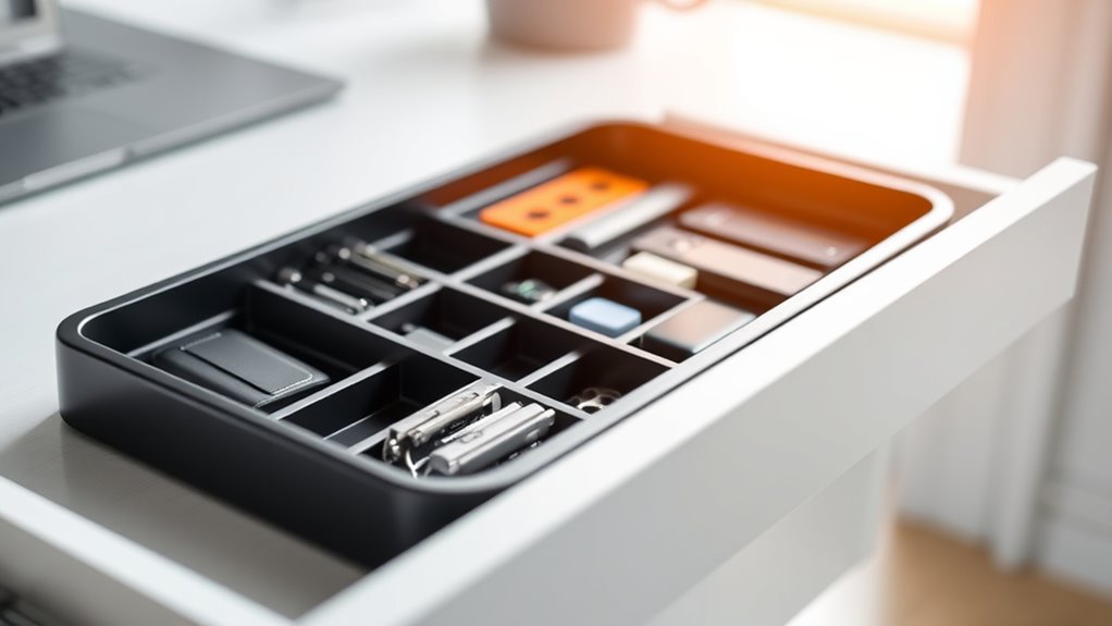 efficient customizable drawer organization