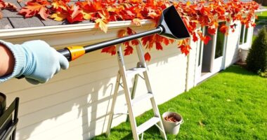efficient fall gutter tools