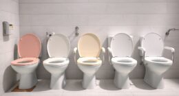 elderly comfort safety toilets