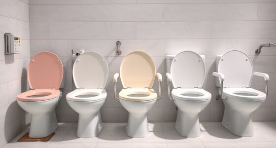 elderly comfort safety toilets