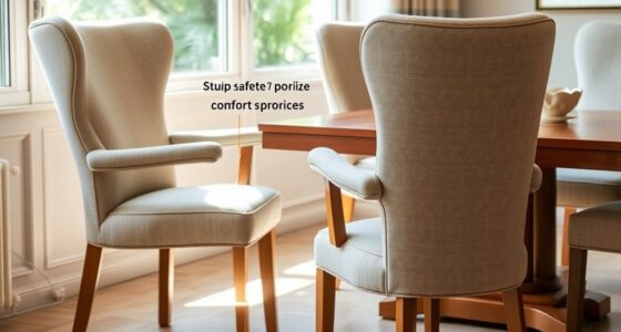 elderly dining chair recommendations