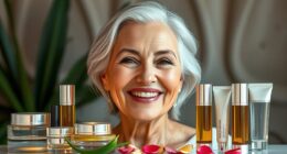 elderly women skin care